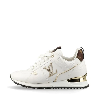 路易威登 Runaway Line 22 岁皮革运动鞋 38 女士白色 VL0262 LV  — 第 1/4 张图片