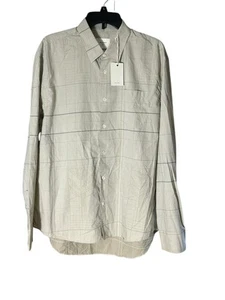 BILLY REID NWT $225 XL Button Front Shirt Floral Lightweight Long Sleeve #AA3-8 - Picture 1 of 10
