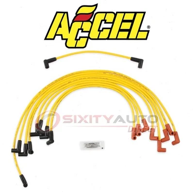 ACCEL Spark Plug Wire Set for 1975-1978 GMC C25 Suburban 5.0L 5.7L 6.6L V8 - dv Foto 1 de 4