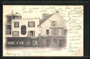 CPA Brunoy, Place de la Jeunesse côté rue du Pont 1904 - Picture 1 of 2