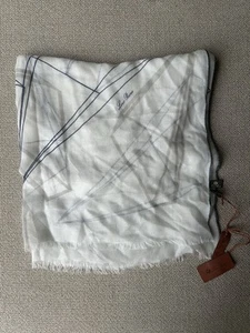 Loro Piana Linear Cashmere And Silk Scarf - Picture 1 of 11