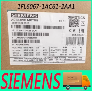 Servomotor industrial Siemens 1FL6 067-1AC61-2AA1 1FL6067-1AC61-2AA1 NUEVO - Imagen 1 de 4