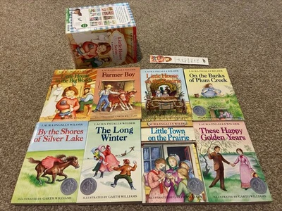 Little House on the Prairie Box - Complete 8-Book Series Box Set - Wilder - RARE - Image 1 of 4