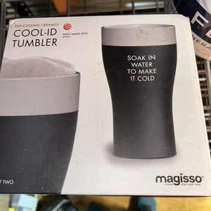 NEW Ceramic Tumblers Set of 2 Cups 19oz Cooling Dishwasher Safe - Picture 1 of 1