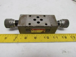Hytegra HF3H-W-40SK-025B Hydraulic Dial Adjust Stack Flow Control Valve 3000 PSI - Picture 1 of 5