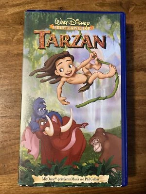 Tarzan - Walt Disney Meisterwerke - VHS - Bild 1 von 2