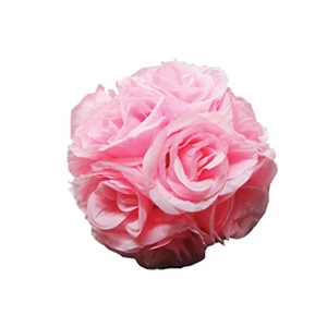 5 pcs 7" Kissing Flower Ball Wedding Silk Rose Party Pomander Party decoration - Picture 1 of 23