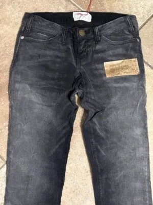 Current Elliot Barneys New York Jeans Size 26 Black Distressed Denim Straight - Image 1 of 4