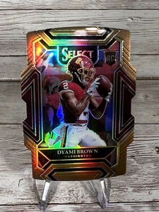 2021 Panini Select Club Level Copper Prizm Die-Cut /199 Dyami Brown Rookie RC - Picture 1 of 2
