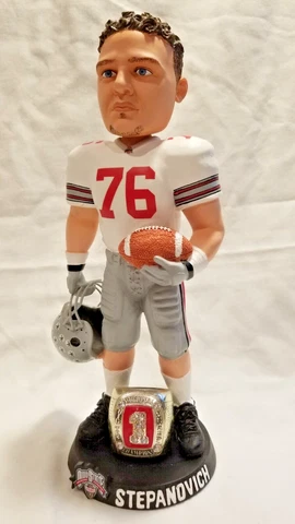 2002 Ohio State National Champ Bobblehead -Alex Stepanovich #590 of 2003, No Box Cover