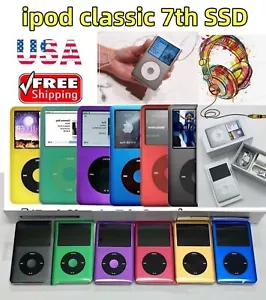 🍎NUEVO Apple iPod Classic 7ª Generación 256GB SSD MP3 - LG 3800mAh Batería-SELLADO✅ - Imagen 1 de 45