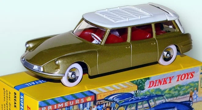 Citroën ID 19 Or / Toit Beige ( JAMAIS OUVERT SOUS CELLOPHANE ) 539 - Photo 1/1