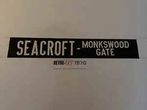 Leeds 3.63 1963 Bus Zielblind 34"" perfektes Geschenk - Seacroft Mönchswood Tor - Bild 1 von 12