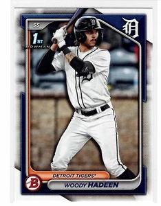 Woody Hadeen Detroit Tigers 2024 Bowman Draft 1st Bowman * - Picture 1 of 2