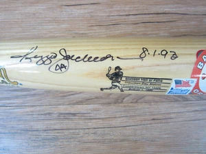 Reggie Jackson Autograph Signed Bat Cooperstown Bat PSA/DNA Baltimore Orioles - Picture 1 of 6