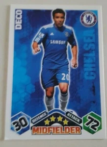 Deco Chelsea FC Match Attax 2009/10 Card - Picture 1 of 1
