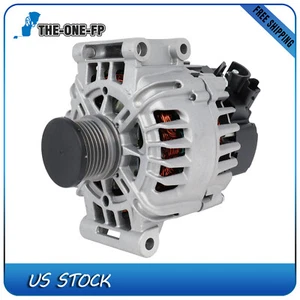 For Mini Cooper 2007-2015 L4 1.6L Alternator 120A 12V CW 6-Groove Clutch Pulley - Picture 1 of 9