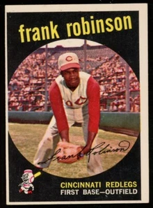 1959 Topps Baseball Frank Robinson HOF #435 Cincinnati Reds - Bild 1 von 2