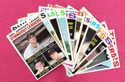 1964 Topps Baseball Cards #203-#552 to complete your set, G to VG to EX+ - Image 1 of 2