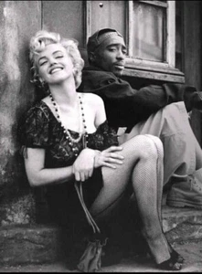 Marilyn Monroe 2 Pac Poster 12"X18" - Picture 1 of 1