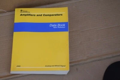  Texas Insstruments Ampliofiers and Comparators  Data Book2000 SLOD002 - Image 1 of 3