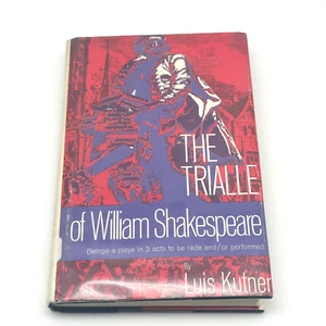 *VERY RARE* The Trialle of William Shakespeare Luis Kutner 1974 Historical Drama - Picture 1 of 5