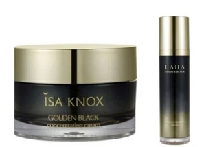Isaknox Laha Golden Black Konzentrierende Creme Serum Kaviar Anti Falten Alterung - Bild 1 von 2