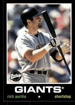 Rich Aurilia 2002 Upper Deck Vintage #200   San Francisco Giants - Image 1 of 2