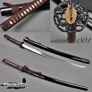 Battle Ready 1095 Steel Katana Japanese Samurai Sharp Practice Sword Cut Bamboo - Picture 1 of 12