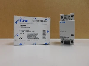 EATON 248848 Z-SCH230/25-04 Installationsschütz - 230VAC - 25A - 4pol. - Bild 1 von 3