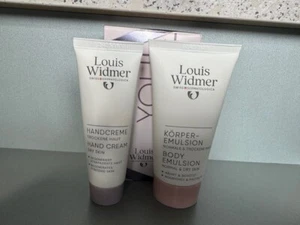 ""LOUIS WIDMER"" Geschenkset mit Körperemulsion + Handcreme: NEU & OVP - Bild 1 von 1
