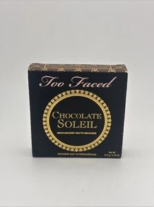 Too Faced Chocolate Soleil ~ Medium to Deep Matte Bronzer 0.35oz NEW IN BOX (A3) - Picture 1 of 2
