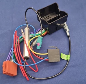 Arnés adaptador conector ISO radio estéreo coche + antena fakra CITROEN C2 C3 C4 C5 - Imagen 1 de 2