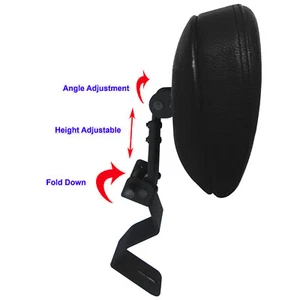 Fully Adjustable Driver's Backrest - Kawasaki Vulcan 1500 VN1500 Classic Nomad - Picture 1 of 5