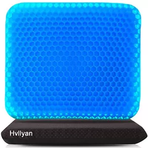 Gel Seat Cushion for Long Sitting (Thick & Extra Large), Gel Cushion for Whee... - Picture 1 of 7