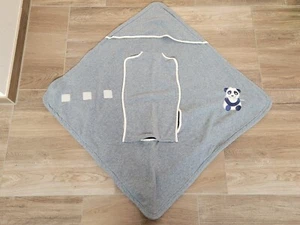 Einschlagdecke, Babyschale-Decke, grau - Bild 1 von 1