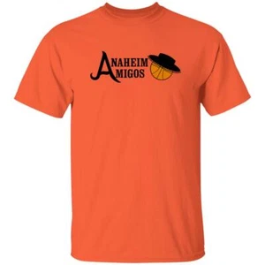 Anaheim Amigos T-shirt Classic ABA Basketball - Picture 1 of 5