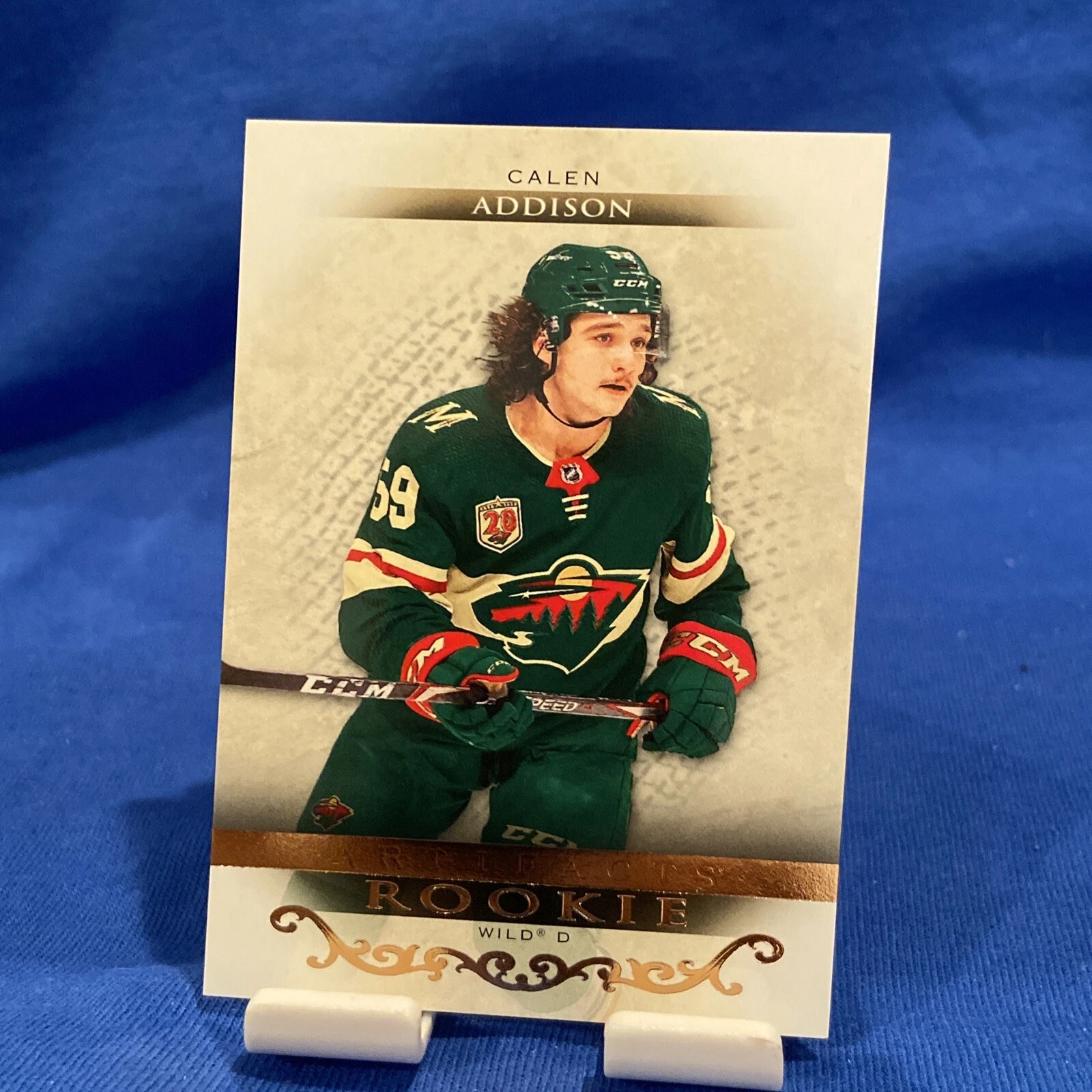 2021-22 Upper Deck Artifacts Rose Gold Rookie RC #178 Calen Addison