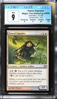 PATROL SIGNALER Eventide Foil U CGC 9 Q++ MTG [Nostalgium] - Image 1 of 2