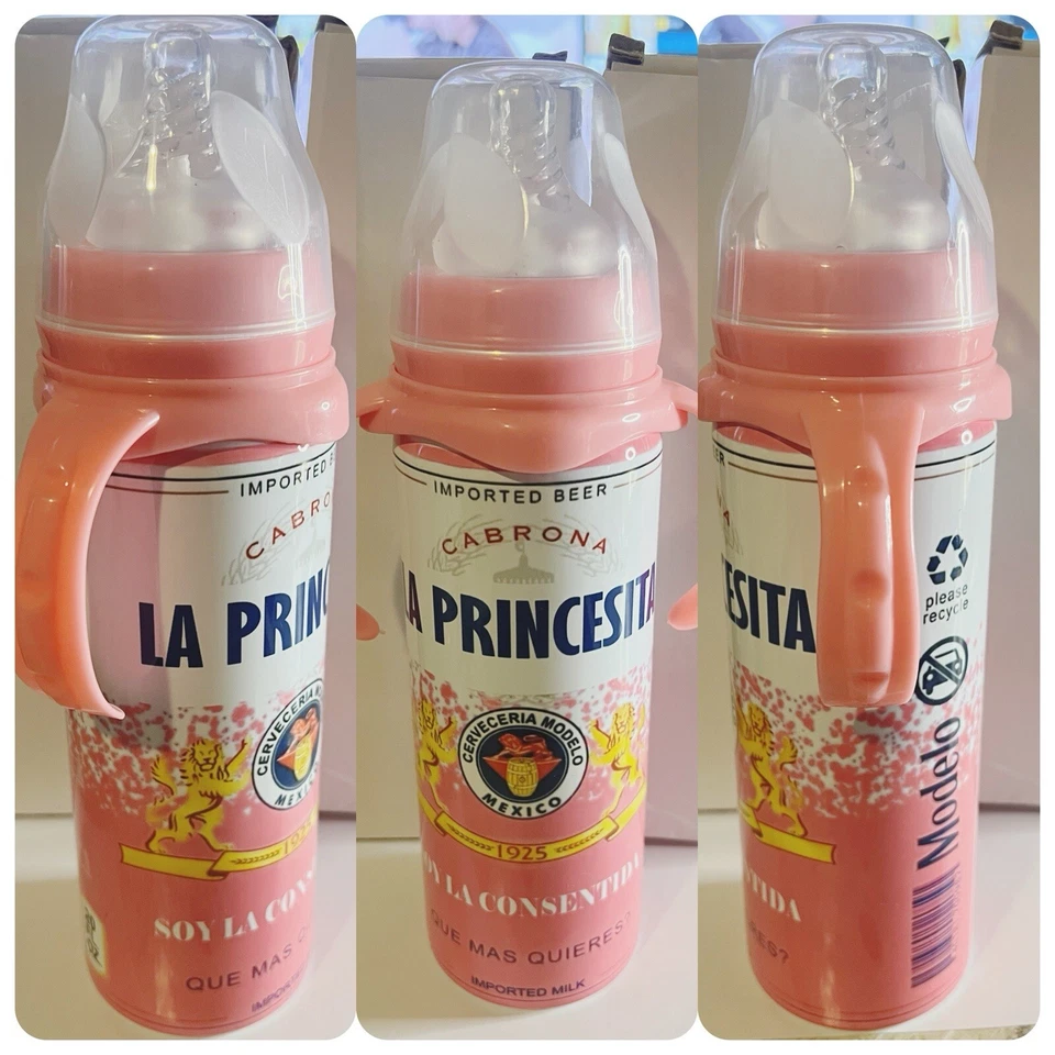 Mamadeiras/mamadeiras personalizadas La Princesita - Imagem 1 de 4