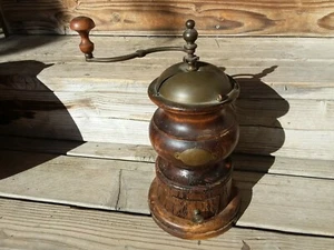 Antiguo Molinillo de Café 1784 Herramienta de Cocina Primitiva Utensilios de Cocina Italia Decoración Café De Colección - Imagen 1 de 12