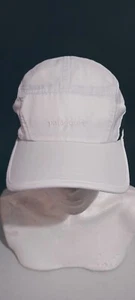 Cappello da corsa Patagonia bianco 5 pannelli rete nera sistema operativo ciclismo sportivo strapback - Foto 1 di 6