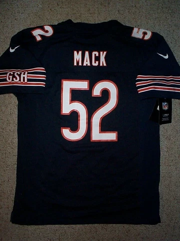 *IRREGULAR* Chicago Bears KHALIL MACK nfl NIKE Jersey YOUTH KIDS BOYS (xl) Cover