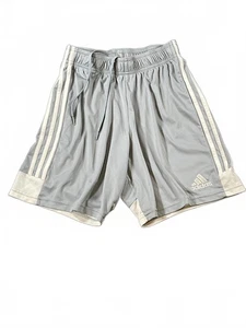 Adidas Boy's Gray Climalite Athletic Shorts Small - Picture 1 of 8