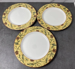 Set Of 3 Royal Doulton Everyday CINNABAR 9" Lunch Salad Dessert Plates EUC - Picture 1 of 5