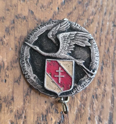 Insigne 158° RI Régiment d'Infanterie /  Sans Nom  /Q138 - Photo 1/2