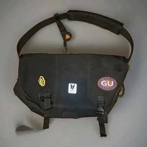 Vintage 90s Timbuk2 Designs Tag Messenger Bag Black 19x11x8 - Picture 1 of 10