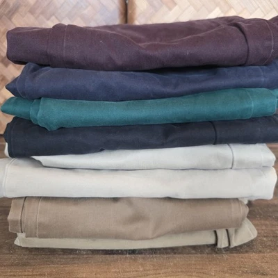 Pantalones Lands' End para mujer talla 10 caqui tostado azul marino negro verde granate ajuste 1 lote de 8 Foto 1 de 4