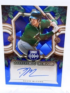 2023 Panini Elite Extra Edition - Hidden Gems David McCabe Auto Blue - Picture 1 of 1