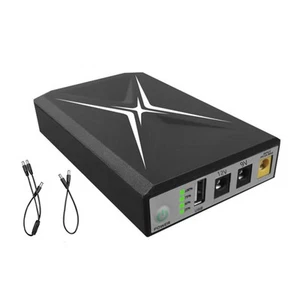 10400MAh DC  Uninterrupted Supply Router 9V 12V 18W Battery Backup   USB1925 - Afbeelding 1 van 8